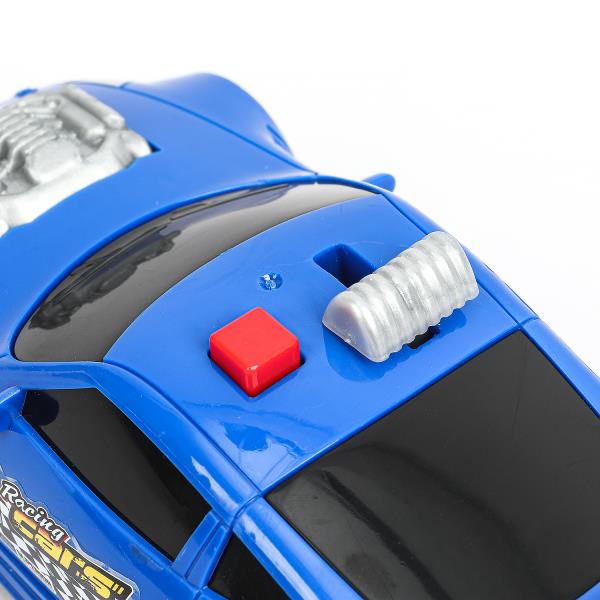 Machine en plastique de 15 cm, инерция, синий, кор. Parc technologique dans le cor.2*48шт