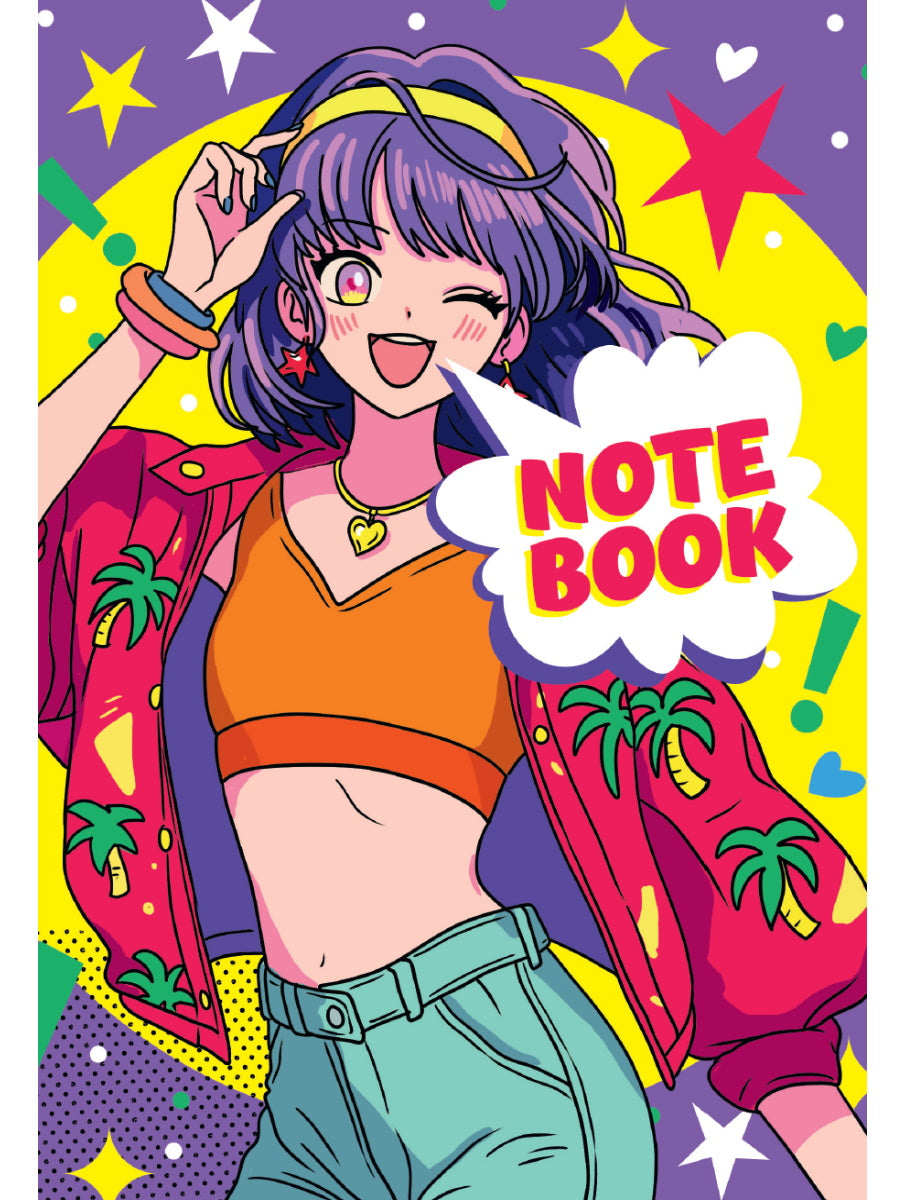MyArt. БЛОКНОТ в линию Аниме Notebook. Задорно
