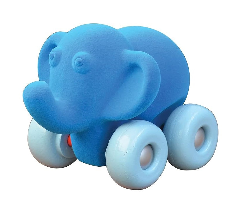 Rubbabu. 20129 Каталка "Слон на колесах" большой, из каучука