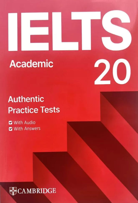 IELTS Cambridge 20 (Academic)+QR Code