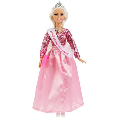 Карапуз. Кукла "София сингл. Мисс совершенство" 29см реалистичные ресницы, акс. арт.66001-BF4-S-BB