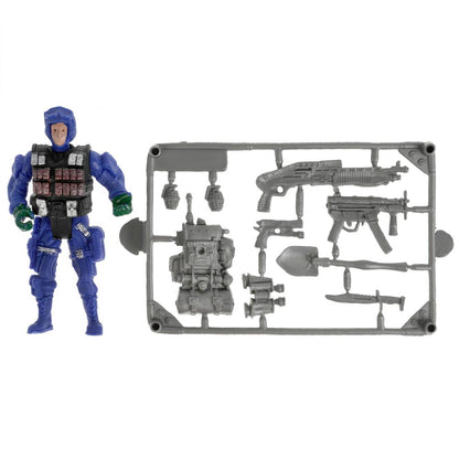 Les soldats de l'OPS avec le vert, kor.27,5*11*19cm, ИГРАЕМ ВМЕСТЕ в kor.2*24шт
