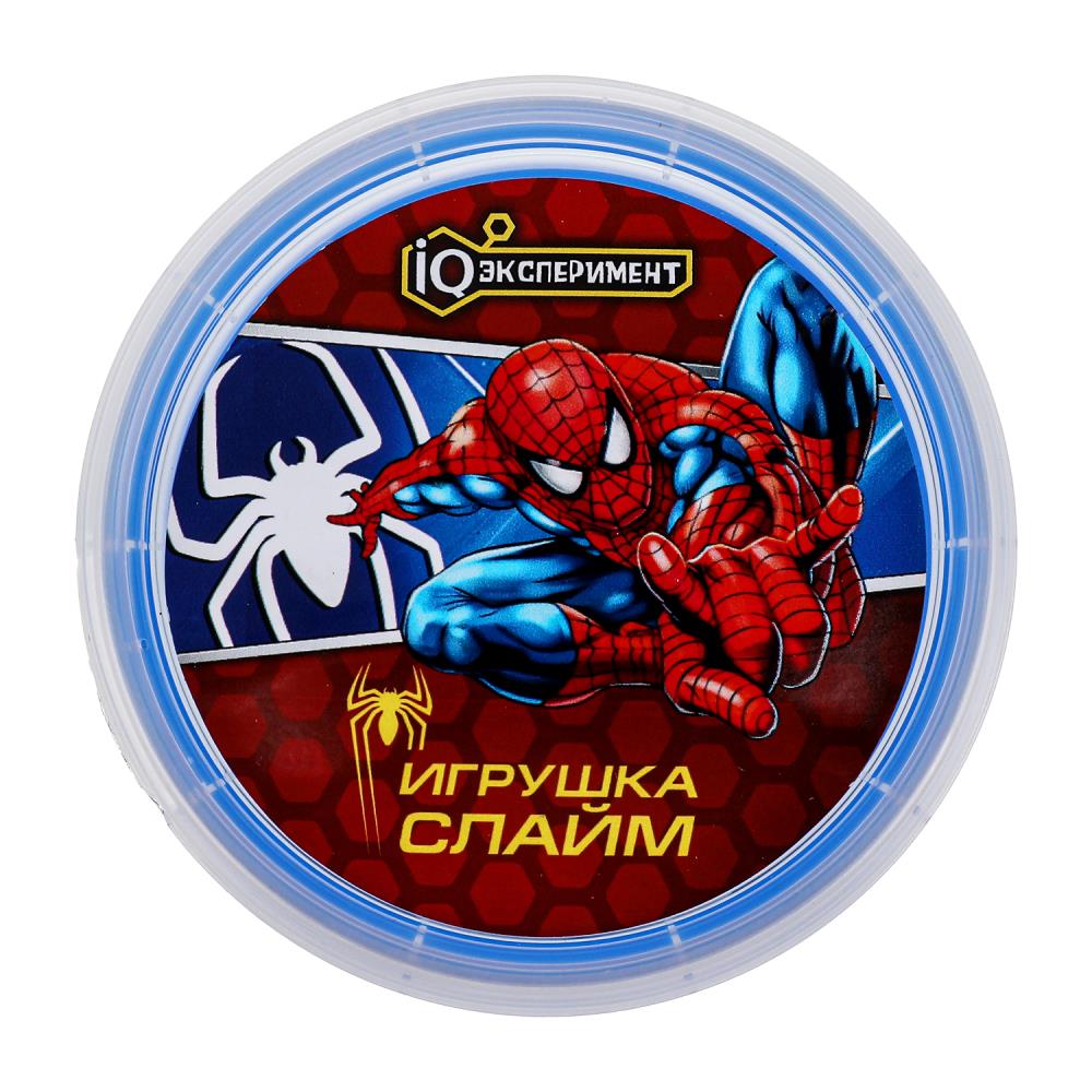 Игрушка слайм супергерои прозрачный цветной 100 г IQ Эксперимент в кор.48шт