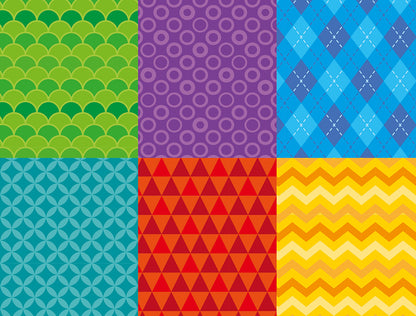 Игра на липучках "Методика Сегена" из фетра, набор № 1