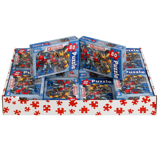 Transformateurs. Пазлы классические в коробке. Пазл 80 détails. Умные игры в уп.16шт в кор.8уп