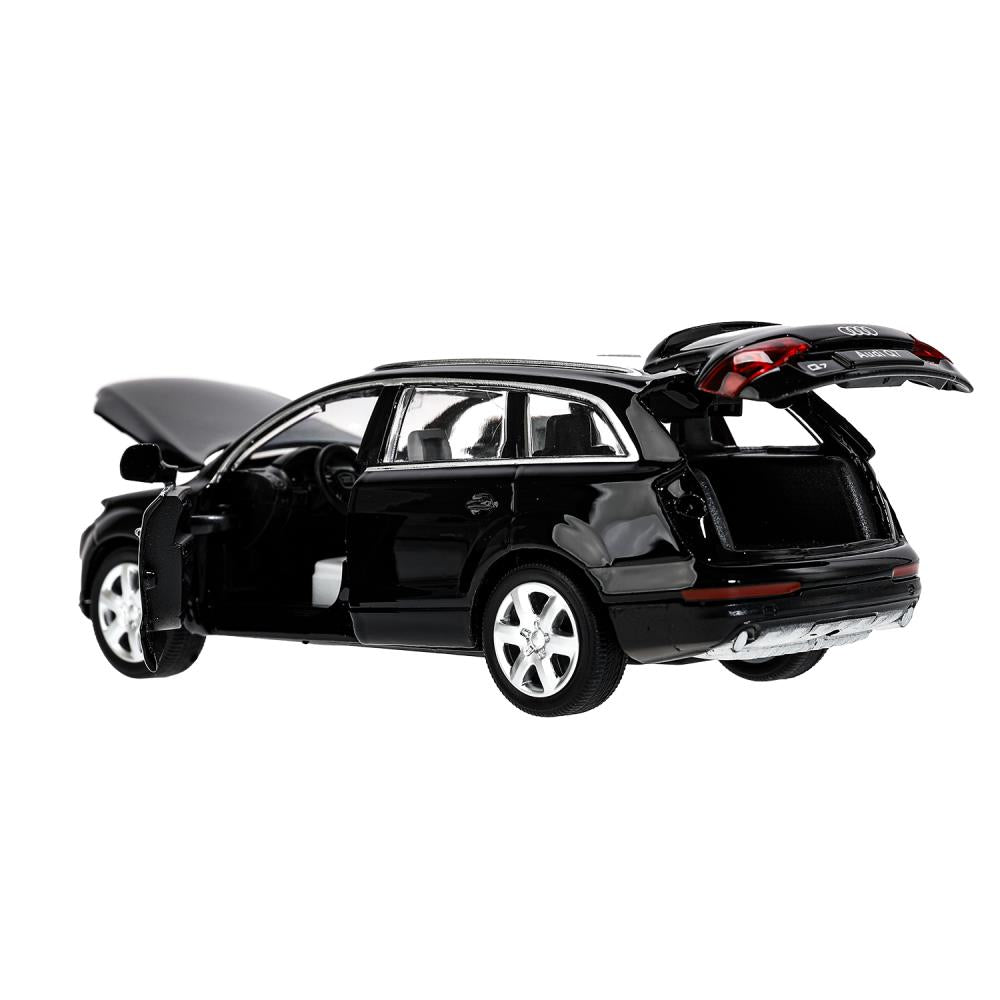 Машина металл свет-звук AUDI Q7, 15,4 см, двери, капот, багажник, инерция Технопарк в кор.2*24шт