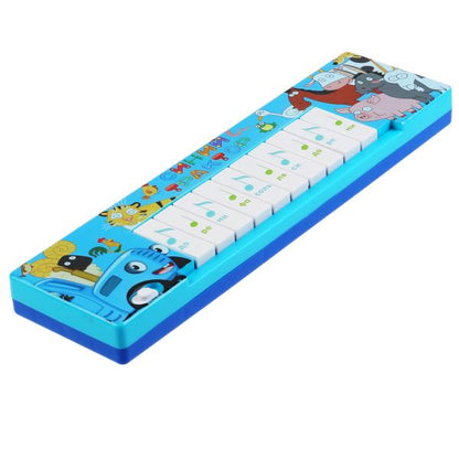 Электропианино Синий Трактор 10 песен из м/ф, 2 режима работы в кор. Умка в кор.2*120шт