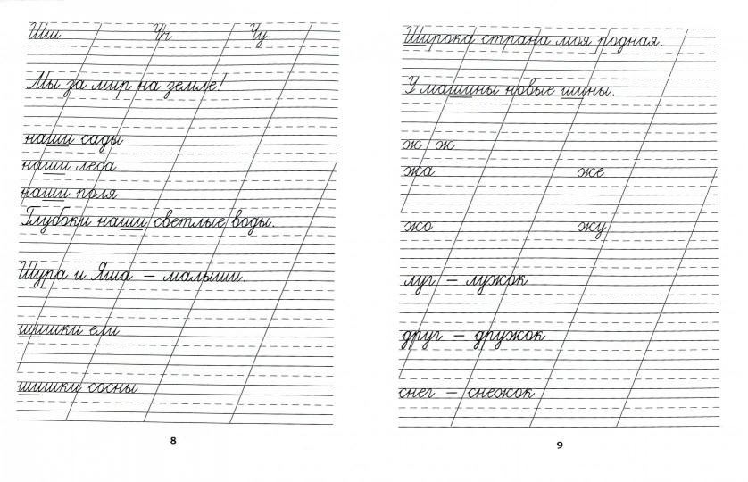 Классические прописи по русскому языку.Проп.№ 2   .