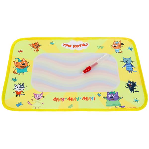 Le coût du voyage en eau est de trois lits dans un paquet. умка Три Кота в пак. Умка в кор.2*120шт