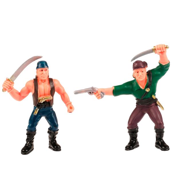 Les soldats des pirates avec l'orum, блист.14*21*5см ИГРАЕМ ВМЕСТЕ в кор.2*120шт