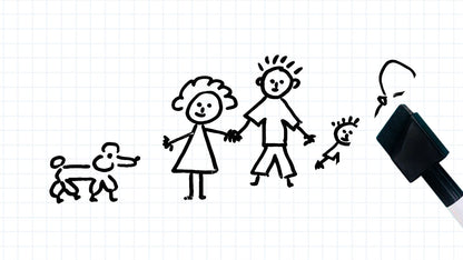 Планшет маркерно-меловой универсальный