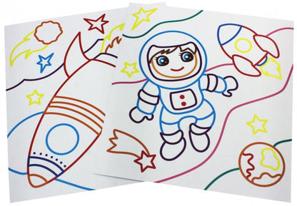 Волшебные контуры. Космос дп