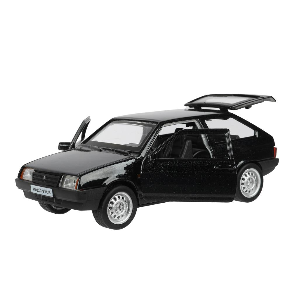Machine en métal pour LADA Lada 2108 "СПУТНИК", 12 cm, extérieur, sac, moteur, dans la carrosserie du parc technologique dans la carrosserie 2*36 pouces