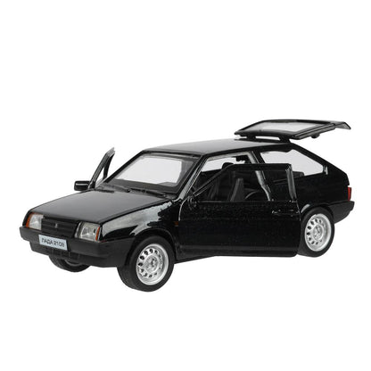 Machine en métal pour LADA Lada 2108 "СПУТНИК", 12 cm, extérieur, sac, moteur, dans la carrosserie du parc technologique dans la carrosserie 2*36 pouces