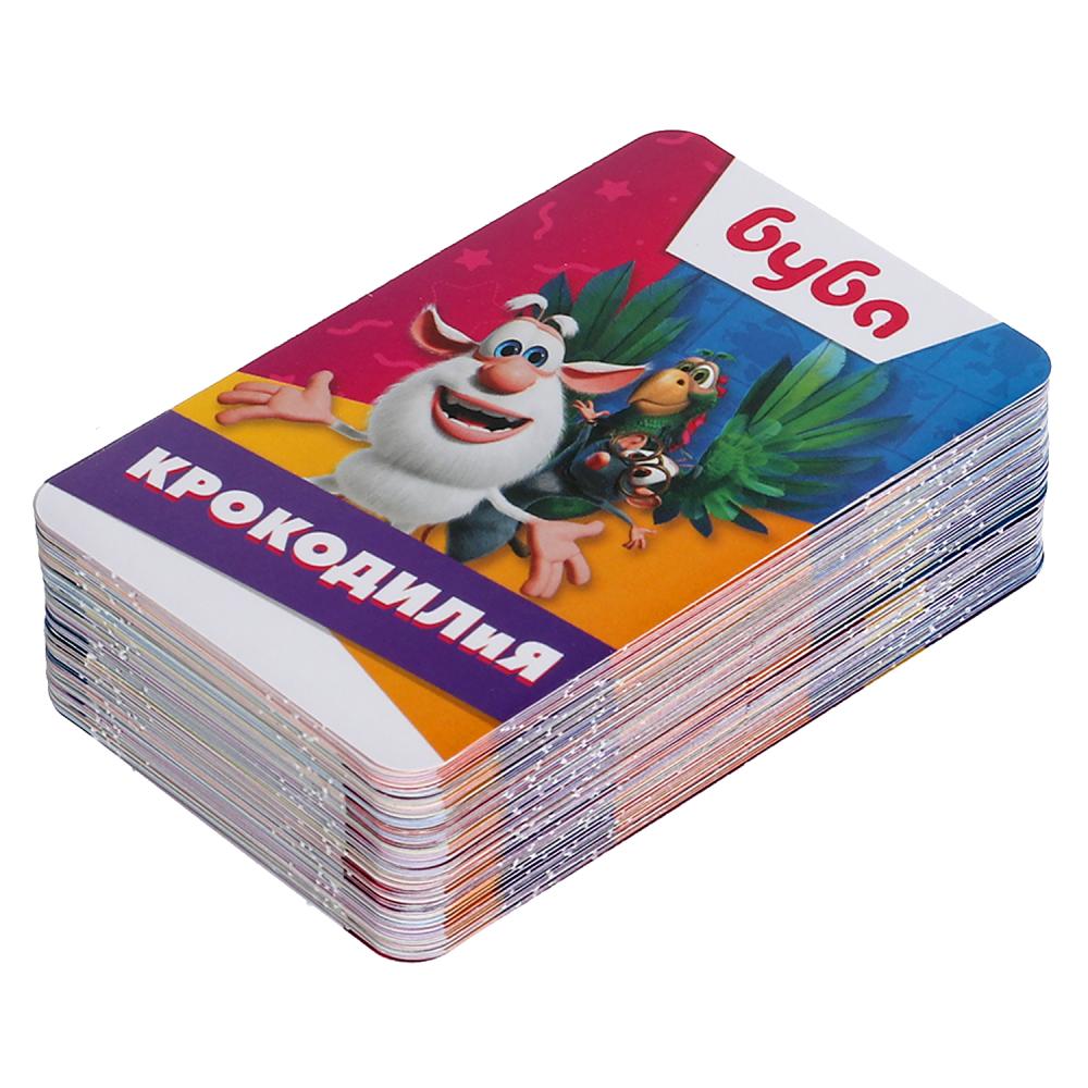 Крокодилия.Буба. Cartes entières (80 cartes, 55x85 mm). Couleur: 138x170x40mm Jeux complets dans une taille de 50 pièces