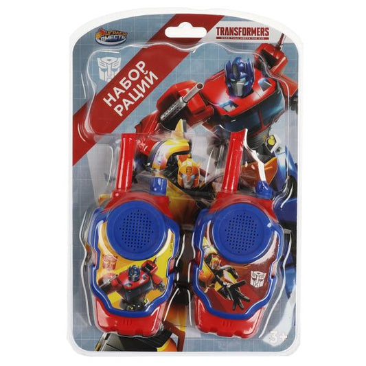 Набор раций Трансформеры блист.18*27*4см ИГРАЕМ ВМЕСТЕ в кор.2*48шт