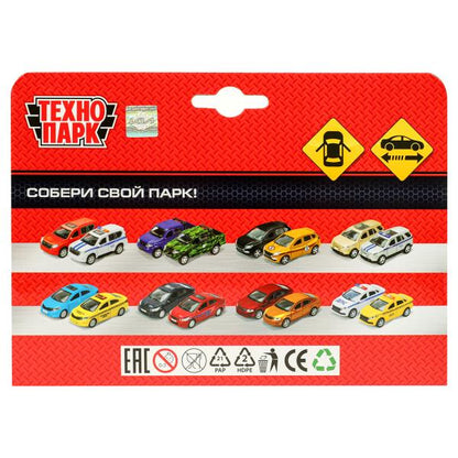 Машина металл KIA k7, 11,5 см, двери, инерция, кор. Технопарк в кор.2*48шт