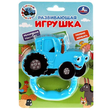 Развивающая игрушка СИНИЙ ТРАКТОР на блист. Умка в кор.200шт