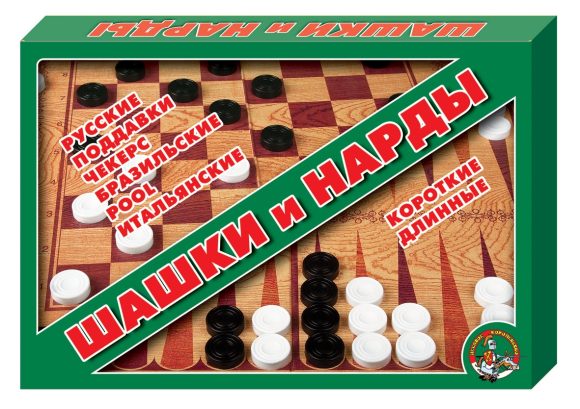 Шашки/нарды (большие) арт.1069