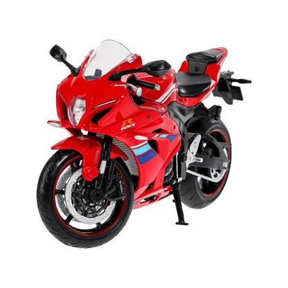 Модель металл suzuki gsx-r1000 МОТОЦИКЛ, 17 см, вращающийся руль, подвеска Технопарк в кор.24шт