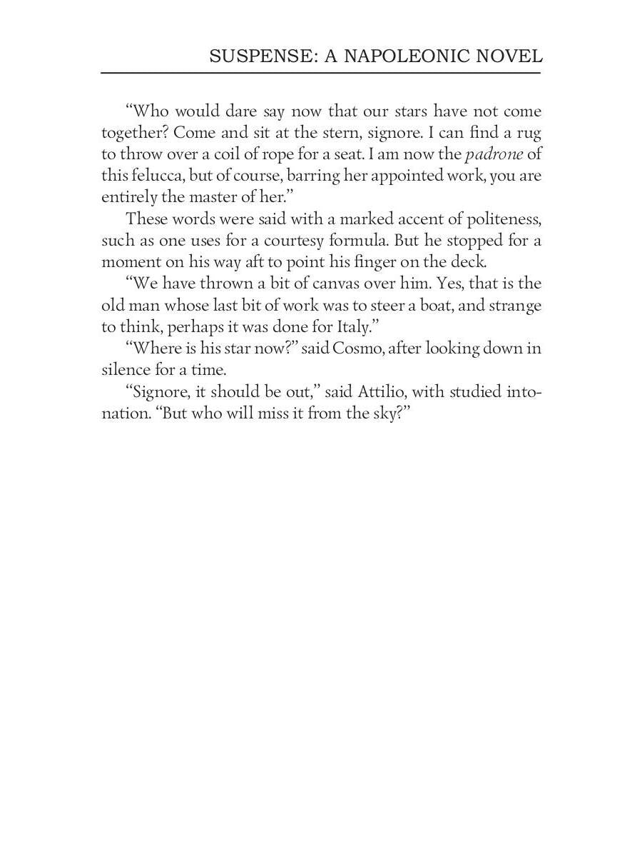 Suspense: a Napoleonic Novel = Ожидание: роман Наполеона. Т. 17: на англ.яз