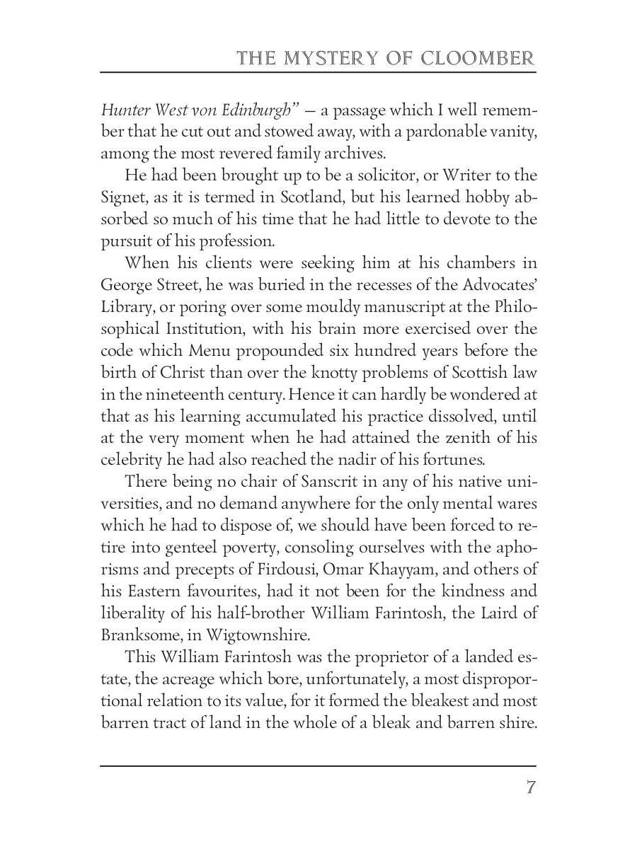 The Mystery of Cloomber = Тайна Клумбера: на англ.яз