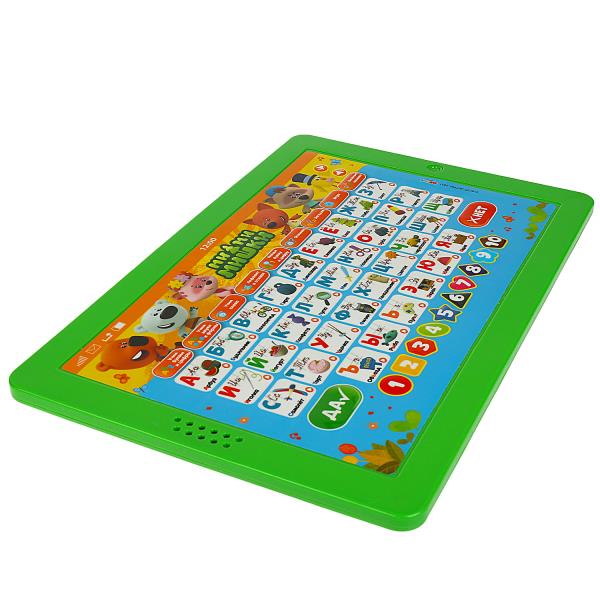 Обучающий планшет Ми-ми-мишки 300 стихов,песен,загадок,звуков.свет.кор.бат. Умка в кор.36шт