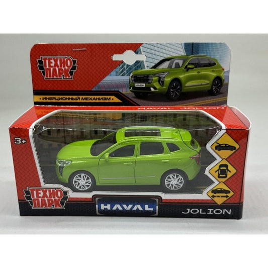 Машина металл haval jolion 12 см, двери, багаж, салатовый, кор. Технопарк