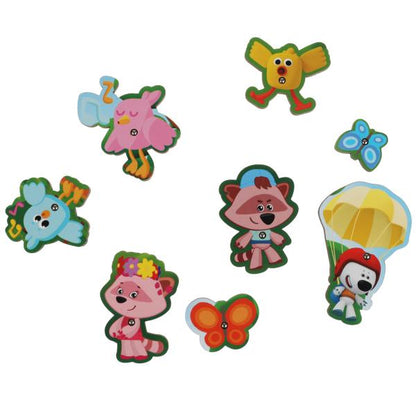 Игрушка деревянная рыбалка Ми-ми-мишки терм. пакет Буратино в кор.15шт