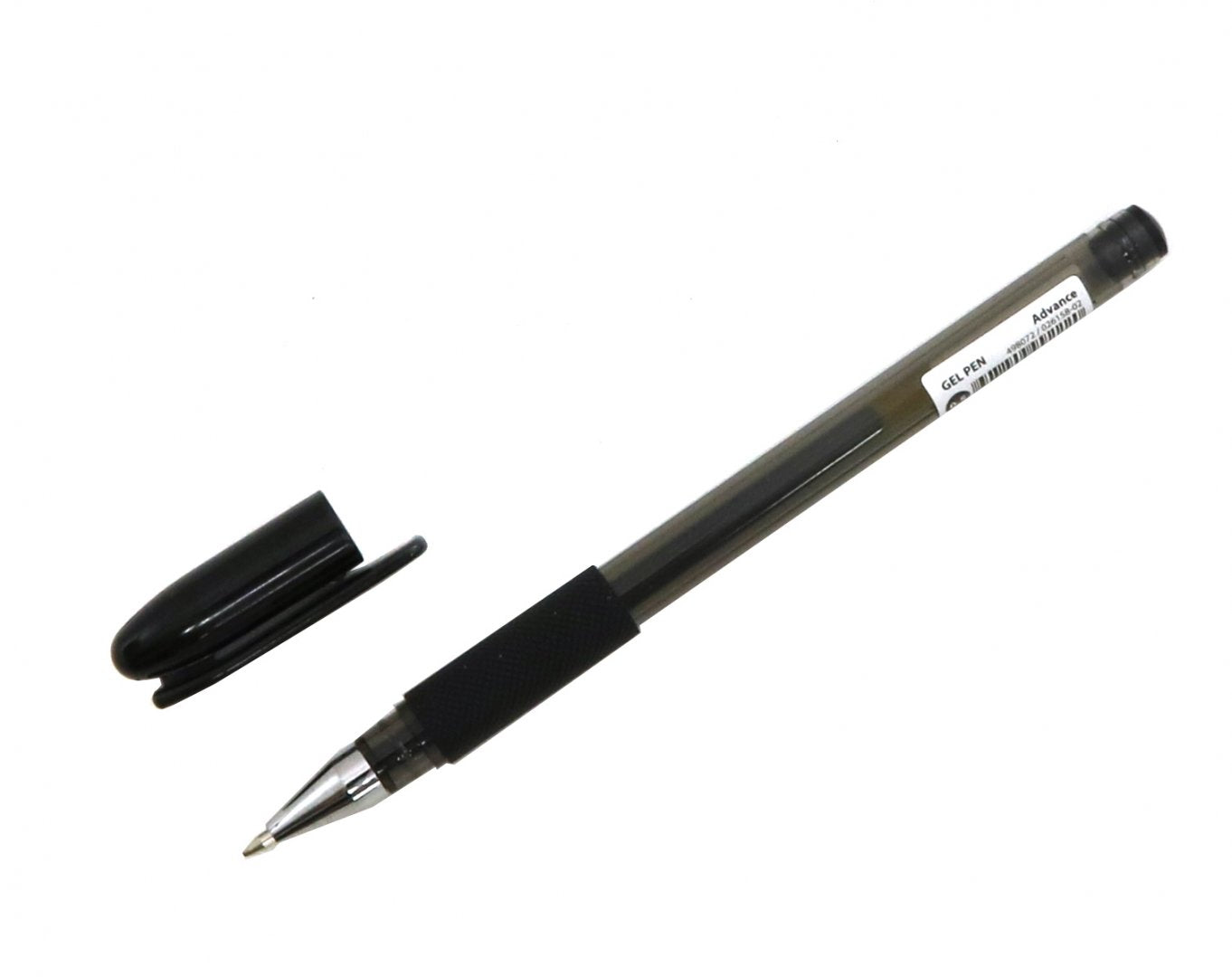 Ручка гел 0.5 Advance черный (026158-02)