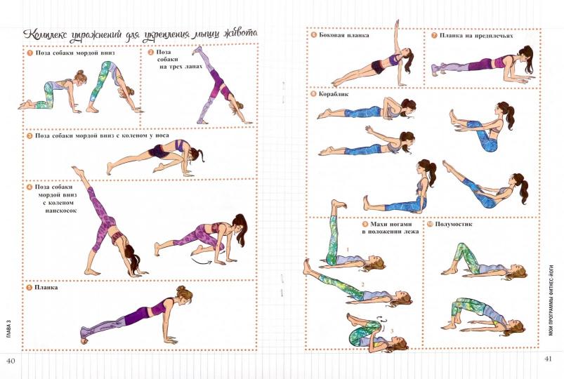 Мой блокнот. Фитнес-йога