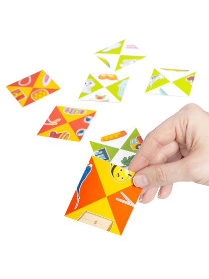 Игра логопедическая настольная "Логопазл. Отработка сложного звука" Ж, З, С, Ш