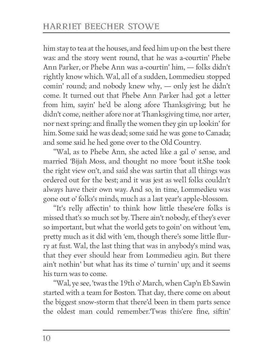 Sam Lawson's Oldtown Fireside Stories = Олдтаунские рассказы у камелька, поведанные Сэмом Лоусоном: на англ.яз