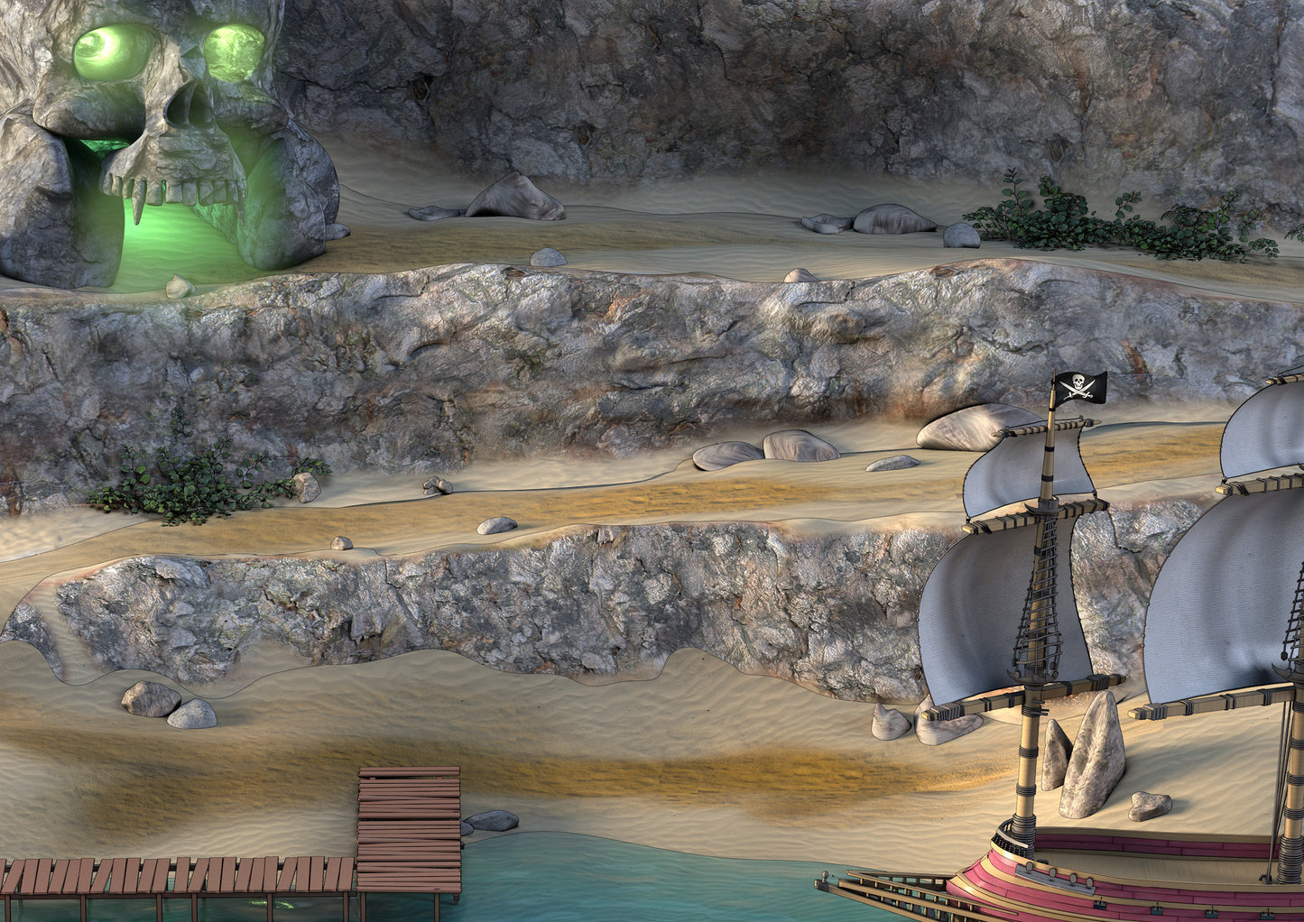 Моя книга пиратов (более 500 наклеек)