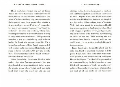 A Series of Unfortunate Events Book 1: The Bad Beginning