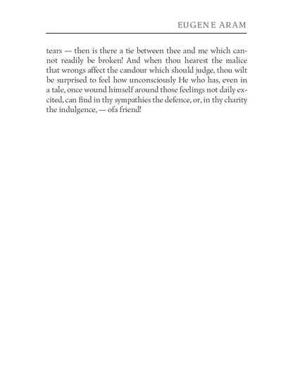 Eugene Aram = Евгений Арам