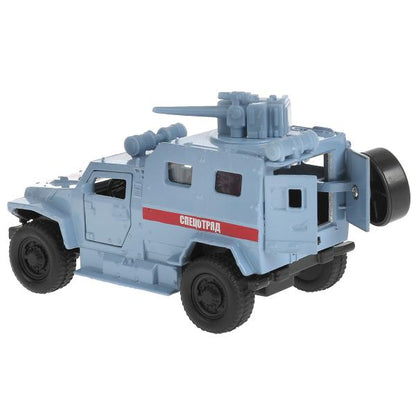 Технопарк. Машина металл "Волк Спецотряд" ВПК-3927 12 см, дв., баг., ин. арт.SB-17-60-B-GB-WB(20-1)