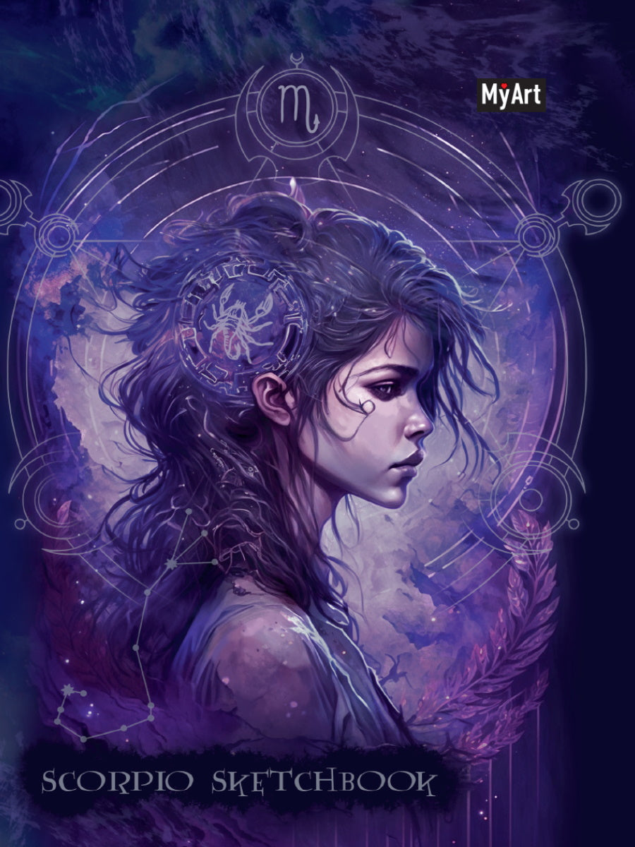 MyArt. СКЕТЧБУК "ЗНАКИ ЗОДИАКА" СКОРПИОН