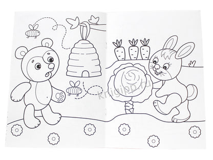 РАСКРАСКА А4 эконом. МОИ КАРТИНКИ