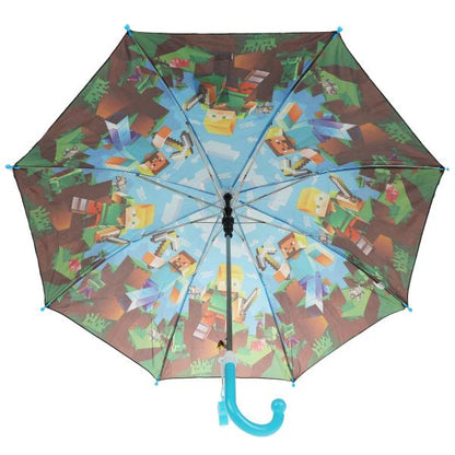 Зонт детский майнкрафт радиус 45 см ИГРАЕМ ВМЕСТЕ в кор.120шт