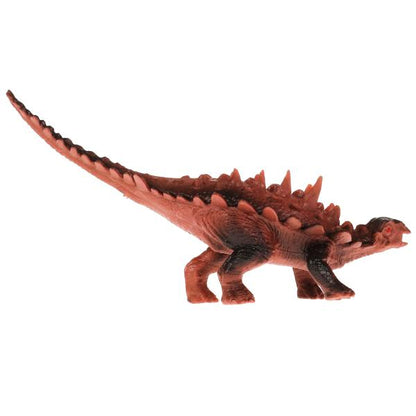 Jeu de dinosaures en plastique avec puces 14,7*5,3*4,5 cm, affichage indépendant, vidage de l'ispagne en cor.2*90