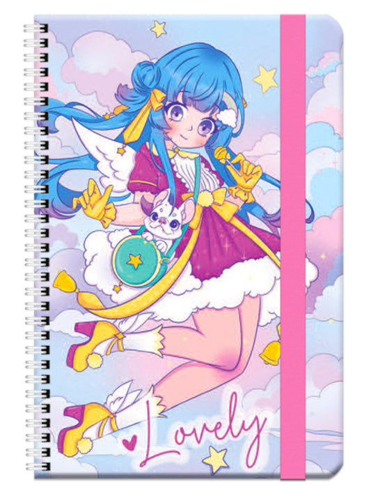 MyArt. БЛОКНОТ в клетку Ангелы в облаках. Lovely