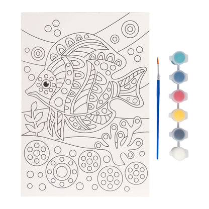Набор для творчества. Раскраска "Рыбка"