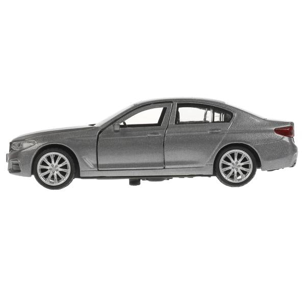 Машина металл BMW 5-ER SEDAN M-SPORT 12 см, двери, багаж, сер, кор. Технопарк в кор.2*36шт