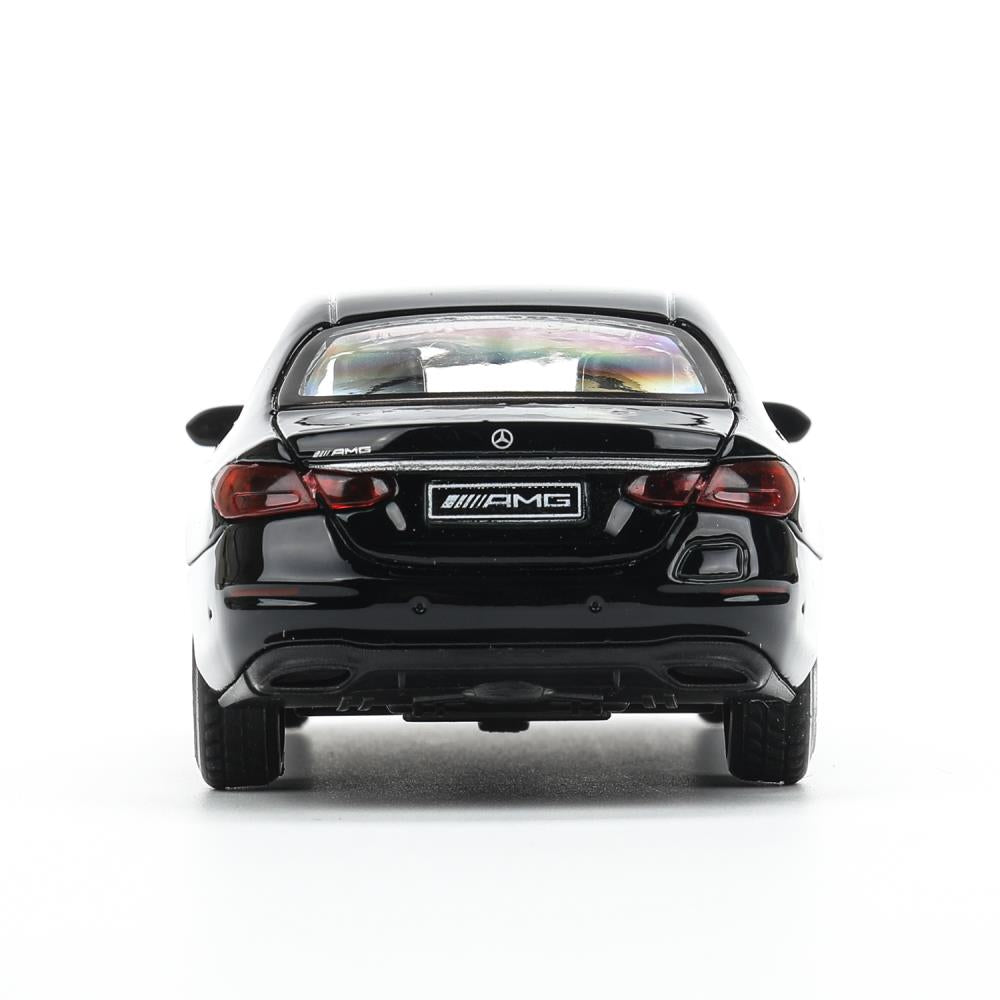 Машина металл MERCEDES-BENZ e-class amg 12см, дв,баг,ин,черный, кор. Технопарк в кор.2*36шт