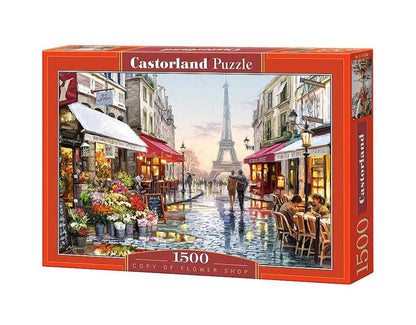 Puzzle-1500 C-151288 Цветочный магазин