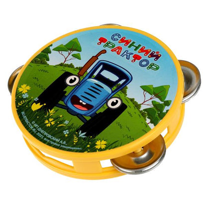 Набор музыкальных инструментов Синий ТРАКТОР блист.20,1*31,2*5см ИГРАЕМ ВМЕСТЕ в кор.48шт