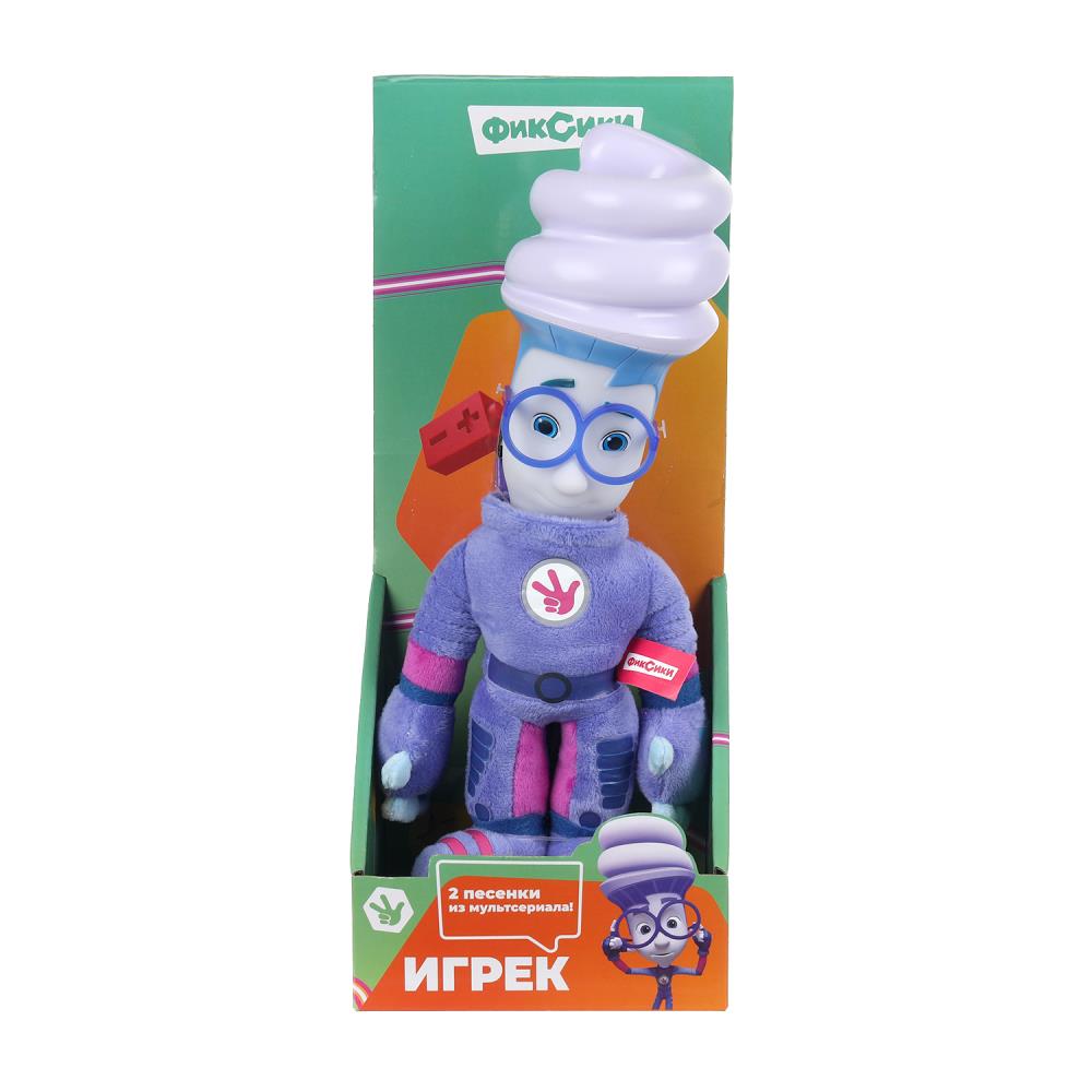 Игрушка мягкая Фиксики игрек 27см, муз. чип, в кор. МУЛЬТИ-ПУЛЬТИ в кор.24шт