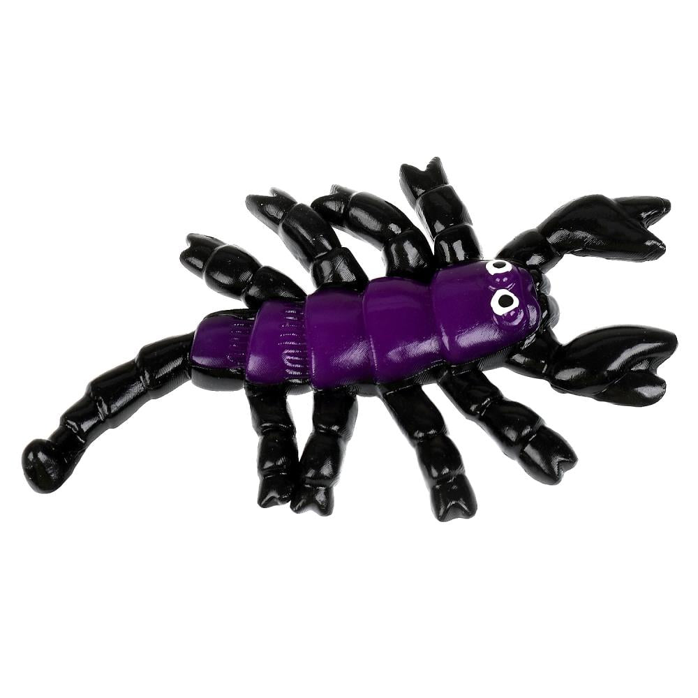 Игрушка тянучка скорпион 11,7см, блистер Супер Жим в кор.24*12шт