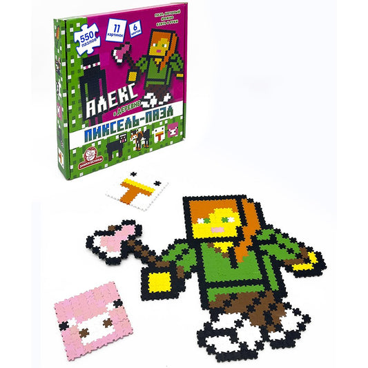 Татой.Пиксель-пазл "Алекс в деревне" 550 эл. арт.1509